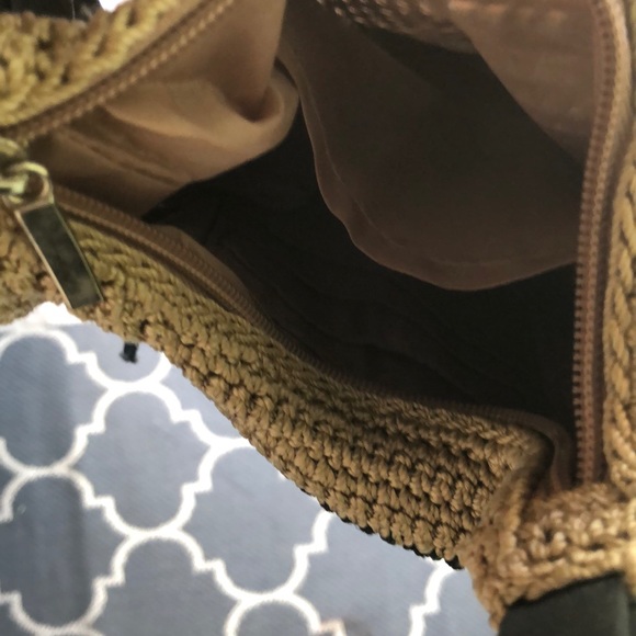 Beige and black hand bag - Picture 3 of 3